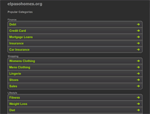 Tablet Screenshot of elpasohomes.org